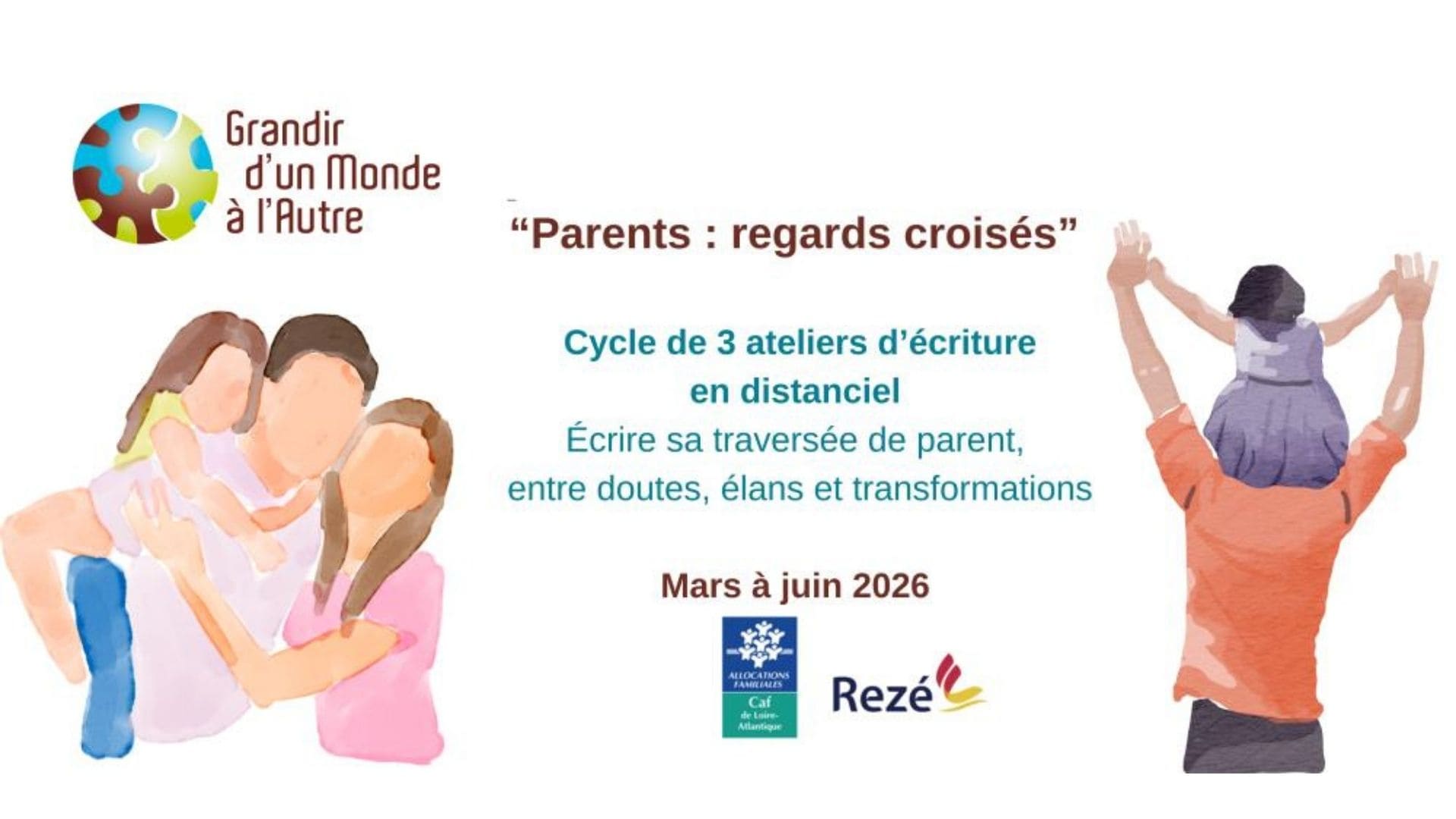 Appel à participation dans le cadre des 20 ans de l’association « Grandir d&rsquo;un Monde à l&rsquo;Autre »